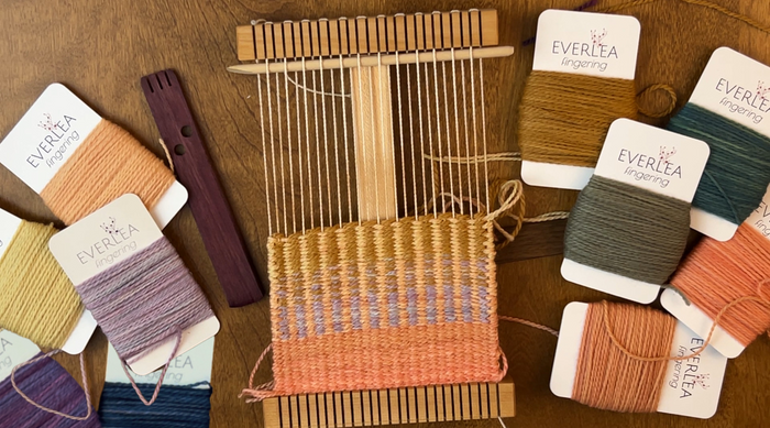 Weave a Sunset: An Introduction to Tapestry, online workshop – Everlea Yarn