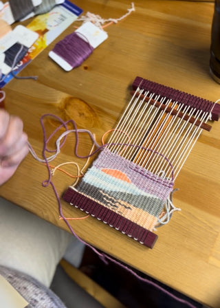 Weave a Sunset: An Introduction to Tapestry, online workshop